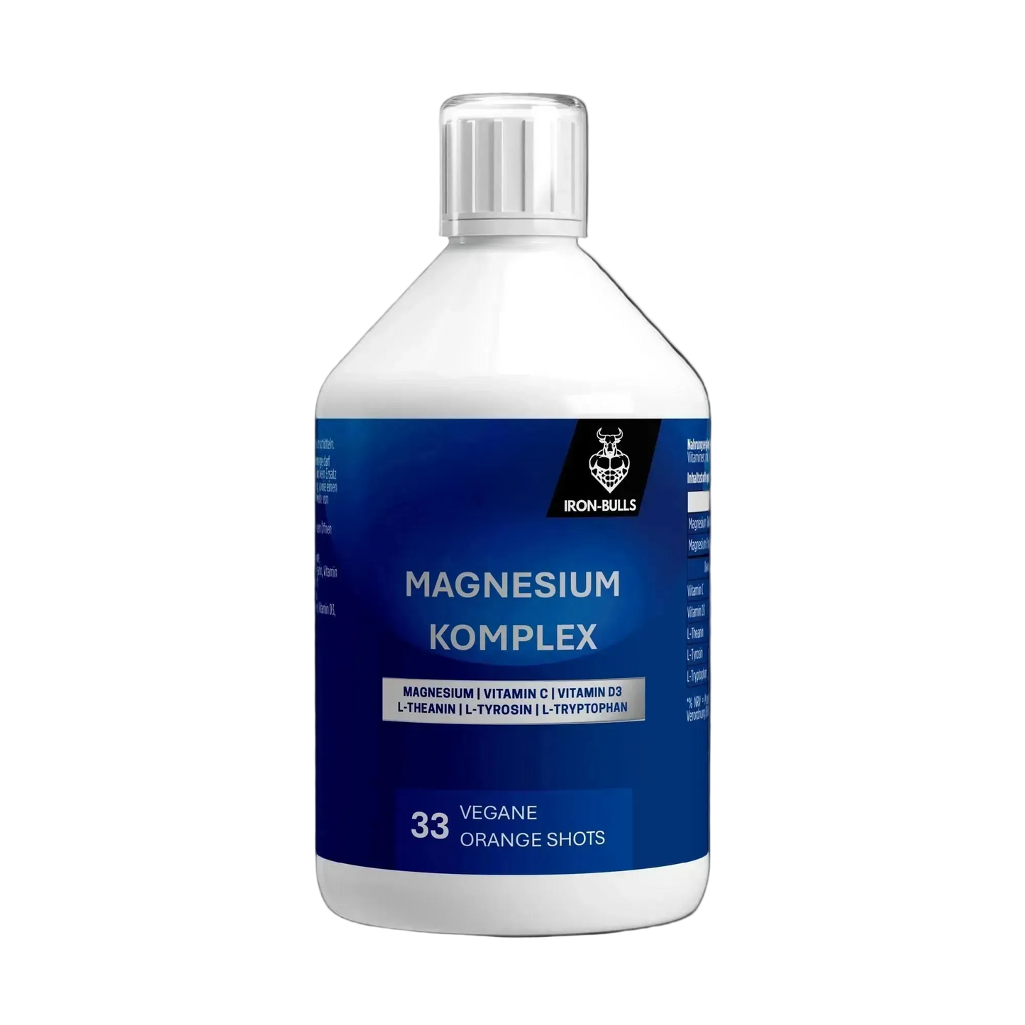 Magnesium Komplex Shots Plus+ – 500 ml | Muskeln, Nerven & Regeneration