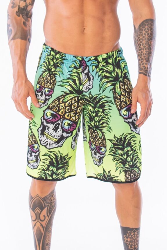 Fitness Shorts "Ananas" Trainingsshorts