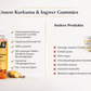 Kurkuma & Ingwer Gummies – Vegane, zuckerfreie Orangen-Gummies für natürliche Entzündungshemmung und Wohlbefinden