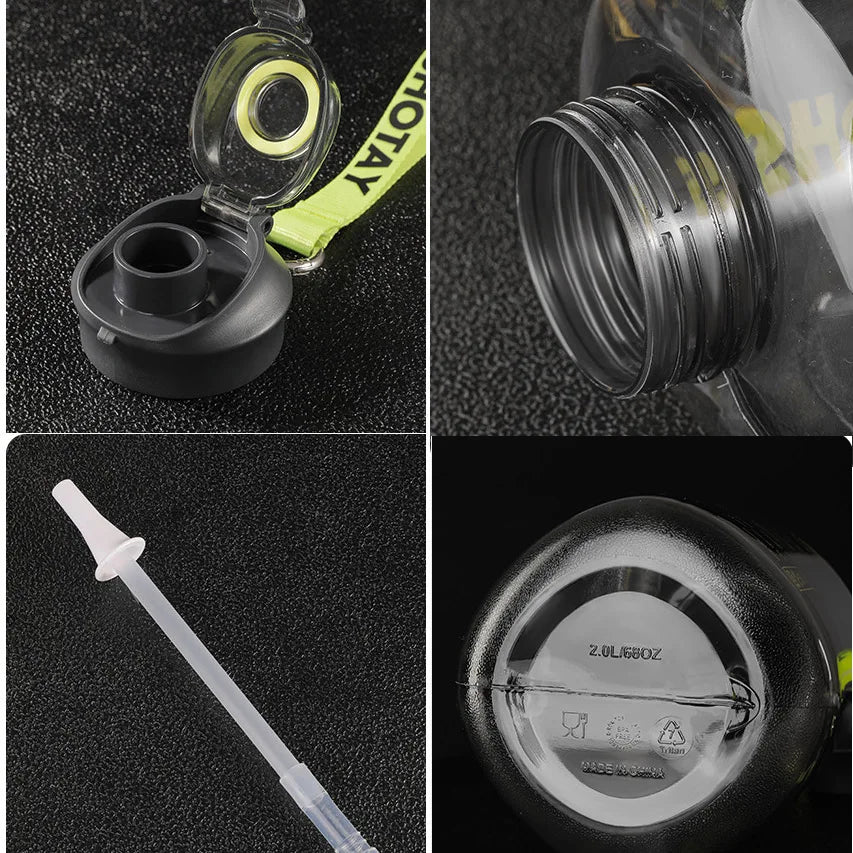 SHOTAY fitness water bottle 1.2L