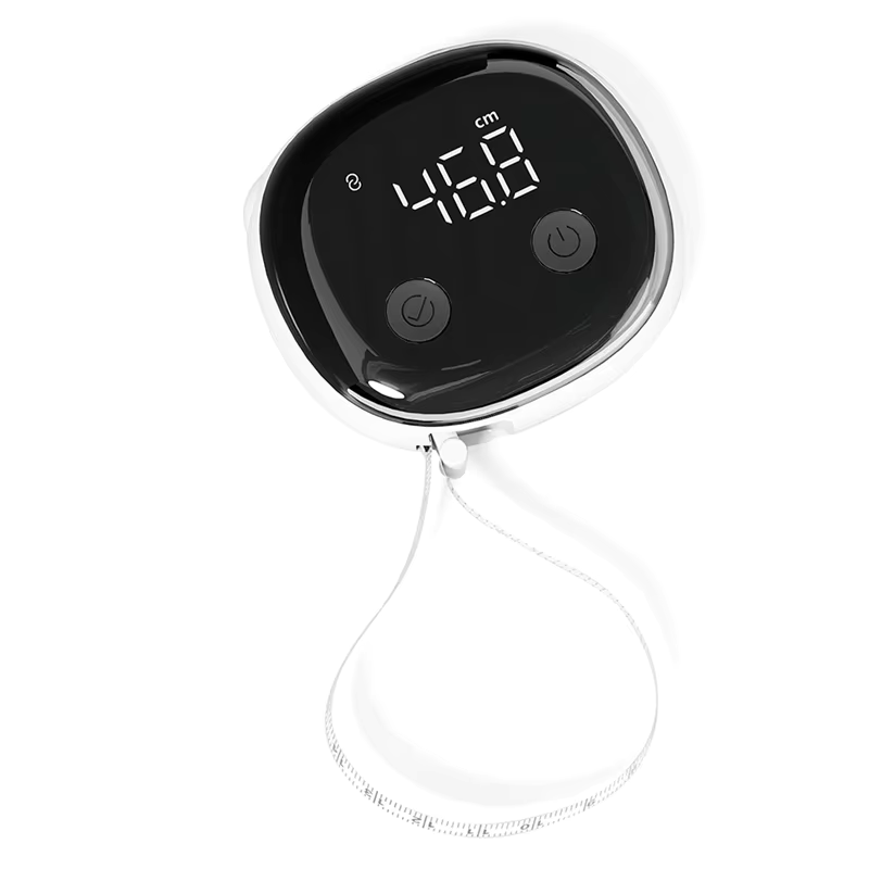 Intelligentes Körpermaßband mit APP, Bluetooth-Körpermaßband für Fitness, Gewichtsverlust, Messung, LED-Anzeige