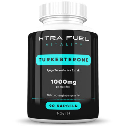 Turkesterone Kapseln - 1000mg Ajuga Turkestanica - Beliebt im Bodybuilding