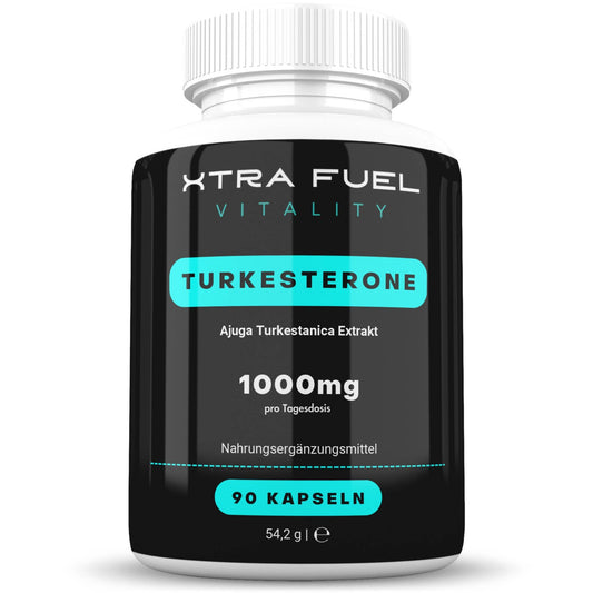 Turkesterone Kapseln - 1000mg Ajuga Turkestanica - Beliebt im Bodybuilding