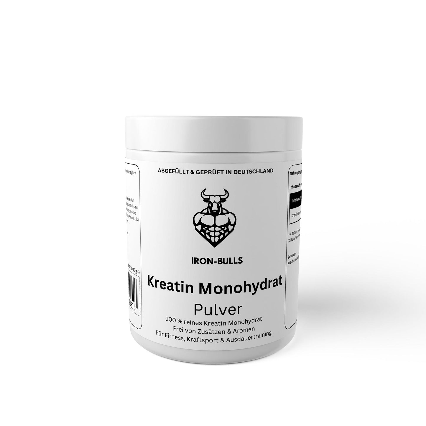 Kreatin Monohydrat Pulver 1000g – Reines Kreatin für Muskelaufbau & Kraftsteigerung