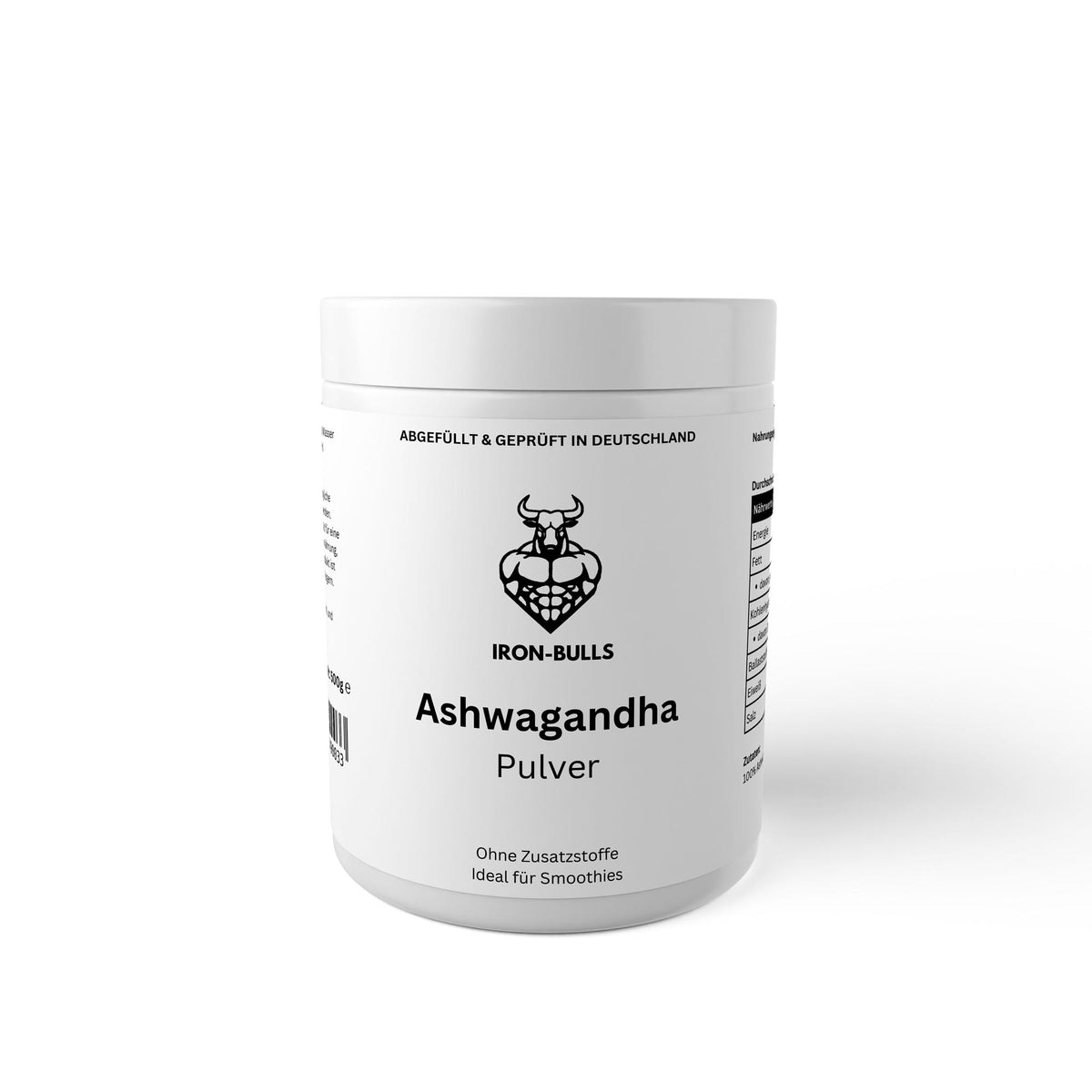 Ashwagandha Pulver 500g – 100 % reine Ashwagandha-Wurzel