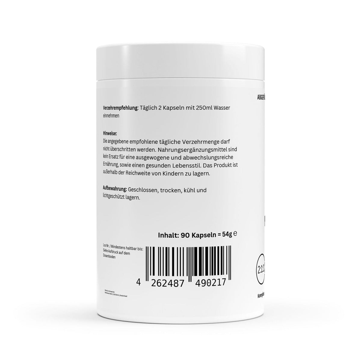 Magnesium-Komplex Kapseln
