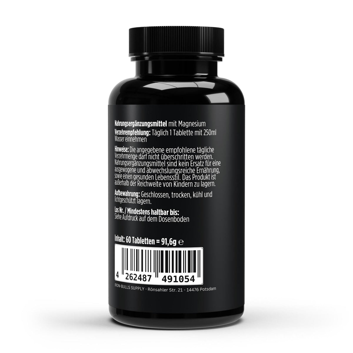 Magnesium 4fach Komplex - 60 vegane Tabletten